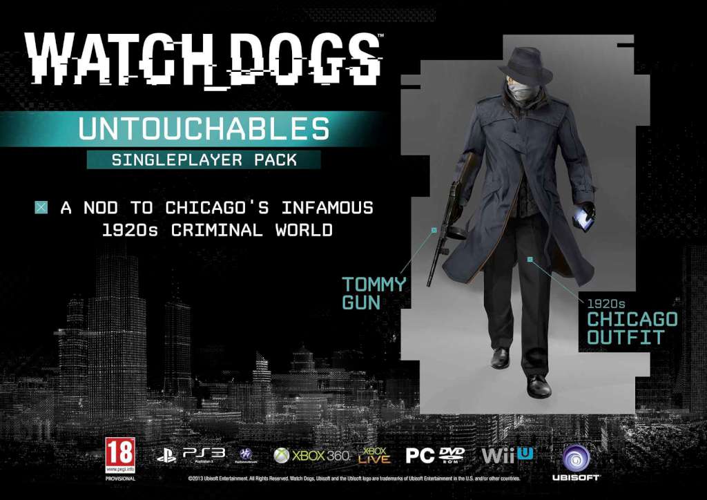Watch Dogs Untouchables Club Justice And Cyberpunk Packs Dlc Eu Uplay Cd Key Buy Cheap On Kinguin Net
