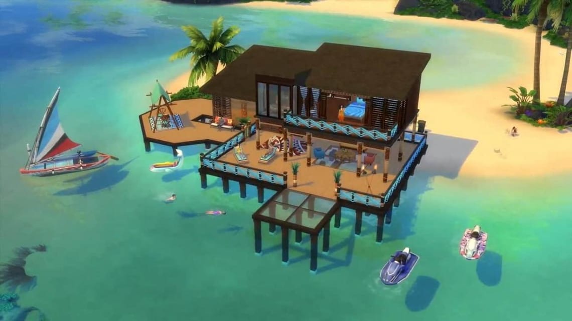 sims 4 island living free download