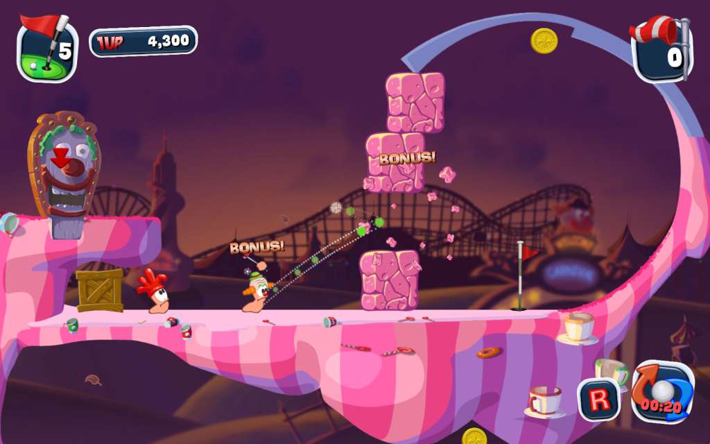 worms crazy golf android