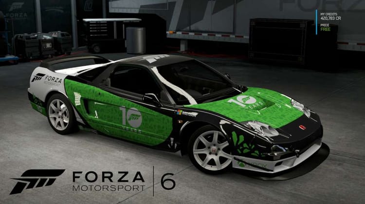 Forza Motorsport 6 - Ten Year Anniversary Car Pack DLC US XBOX One CD Key