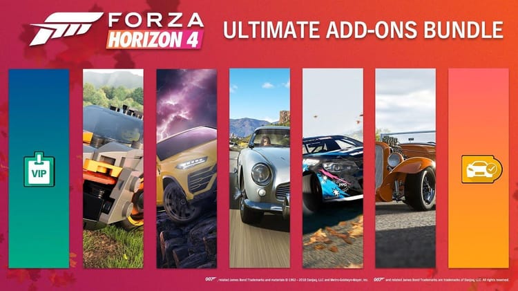 Forza Horizon 4 - Ultimate Add-Ons Bundle DLC EU XBOX One / Windows 10 CD Key
