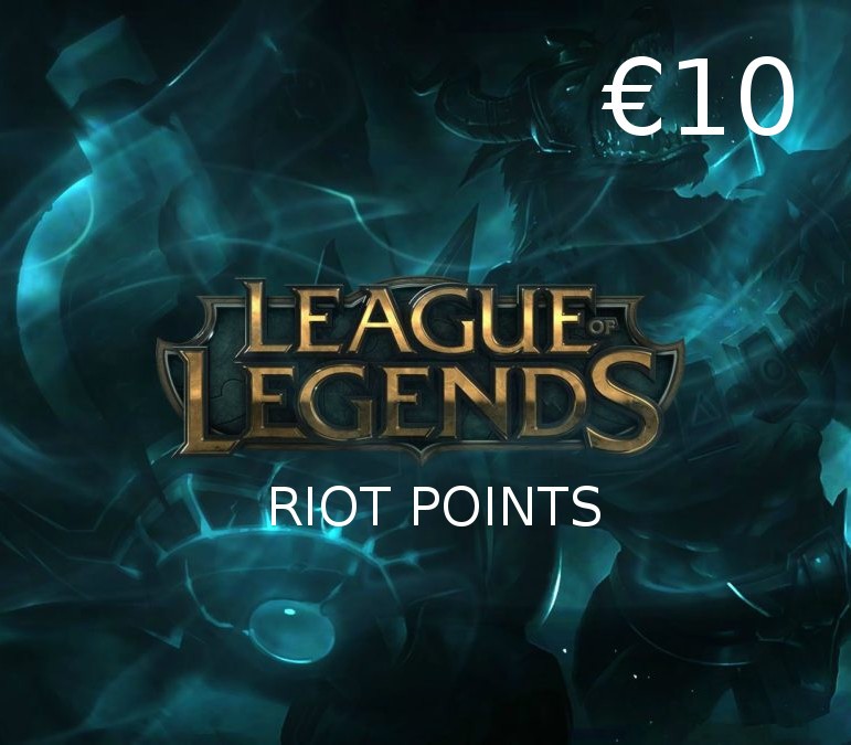 | Buy 10 RP EUR on Card cheap League Prepaid of Legends EUW