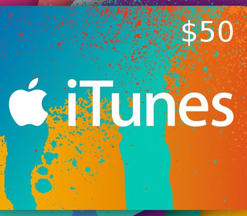 Cheapest iTunes Gift Card 50 USD USA