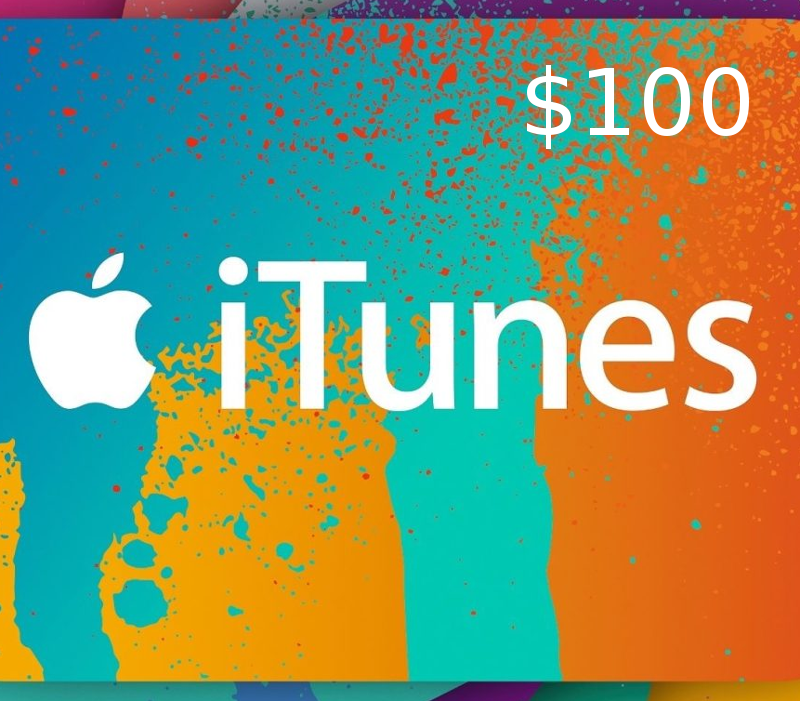 Apple iTunes Gift Card 100 USD iTunes Key UNITED STATES