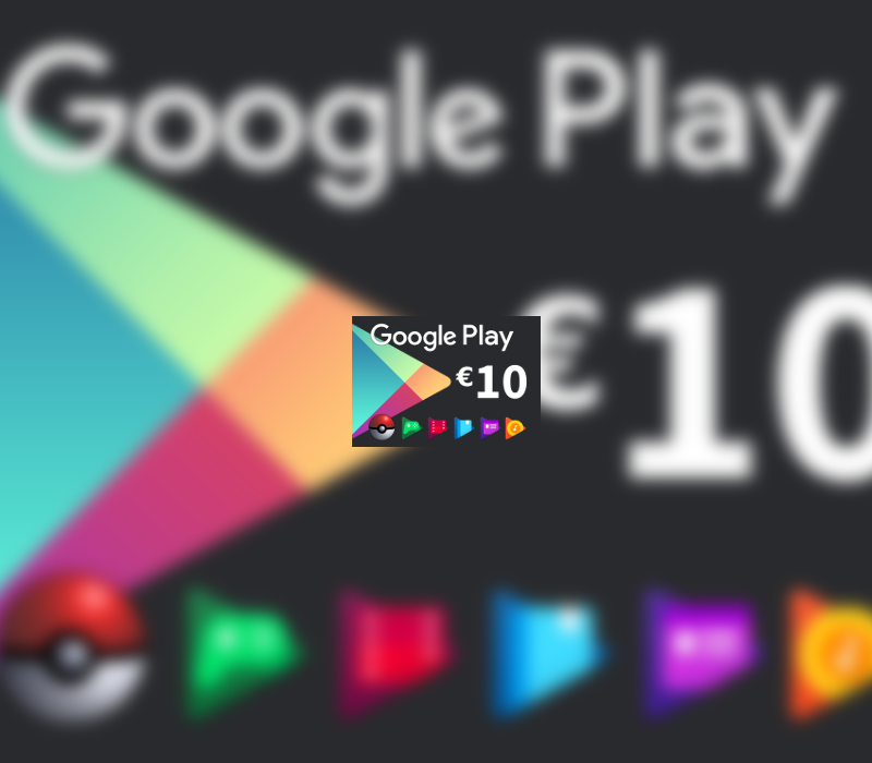 Gift card Google Play 10 reais