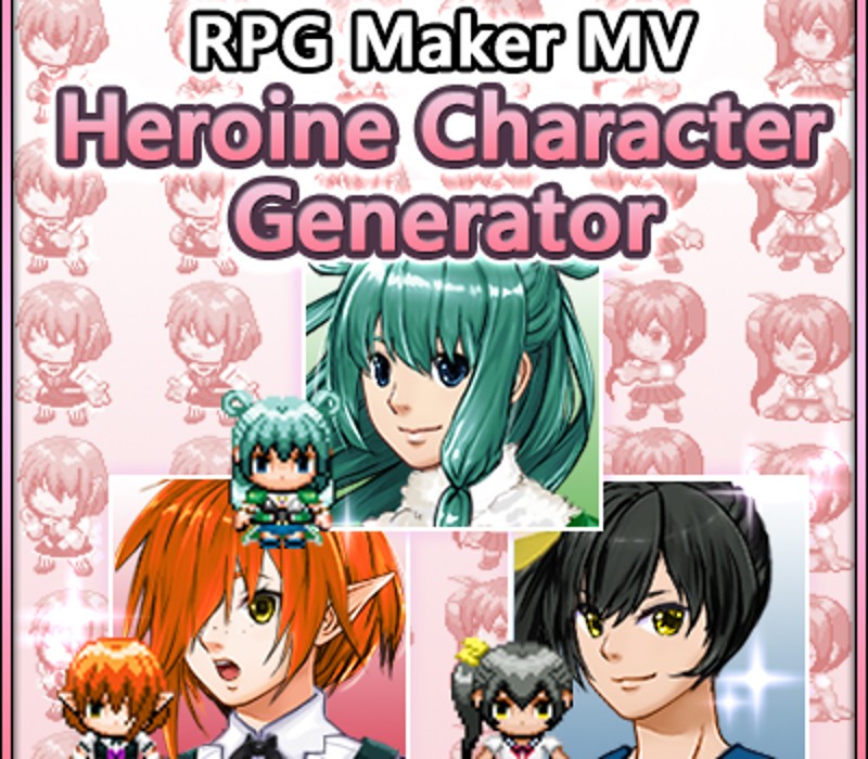 Rpg Maker Mv Heroine Character Generator Dlc Eu Steam Cd Key