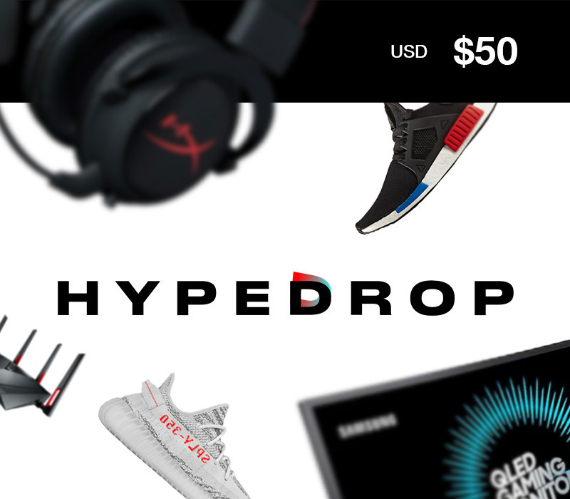 Buy HypeDrop Gift Card 50 USD Key NORTH AMERICA - Cheap - !