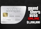Grand Theft Auto Online - $1,250,000 Great White Shark Cash Card PC Activation Code