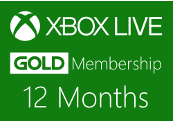 Xbox LIVE GOLD Carte prépayée 12 mois