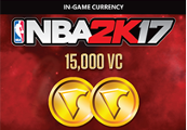 NBA 2K17 - 15,000 Virtual Currency XBOX One CD Key