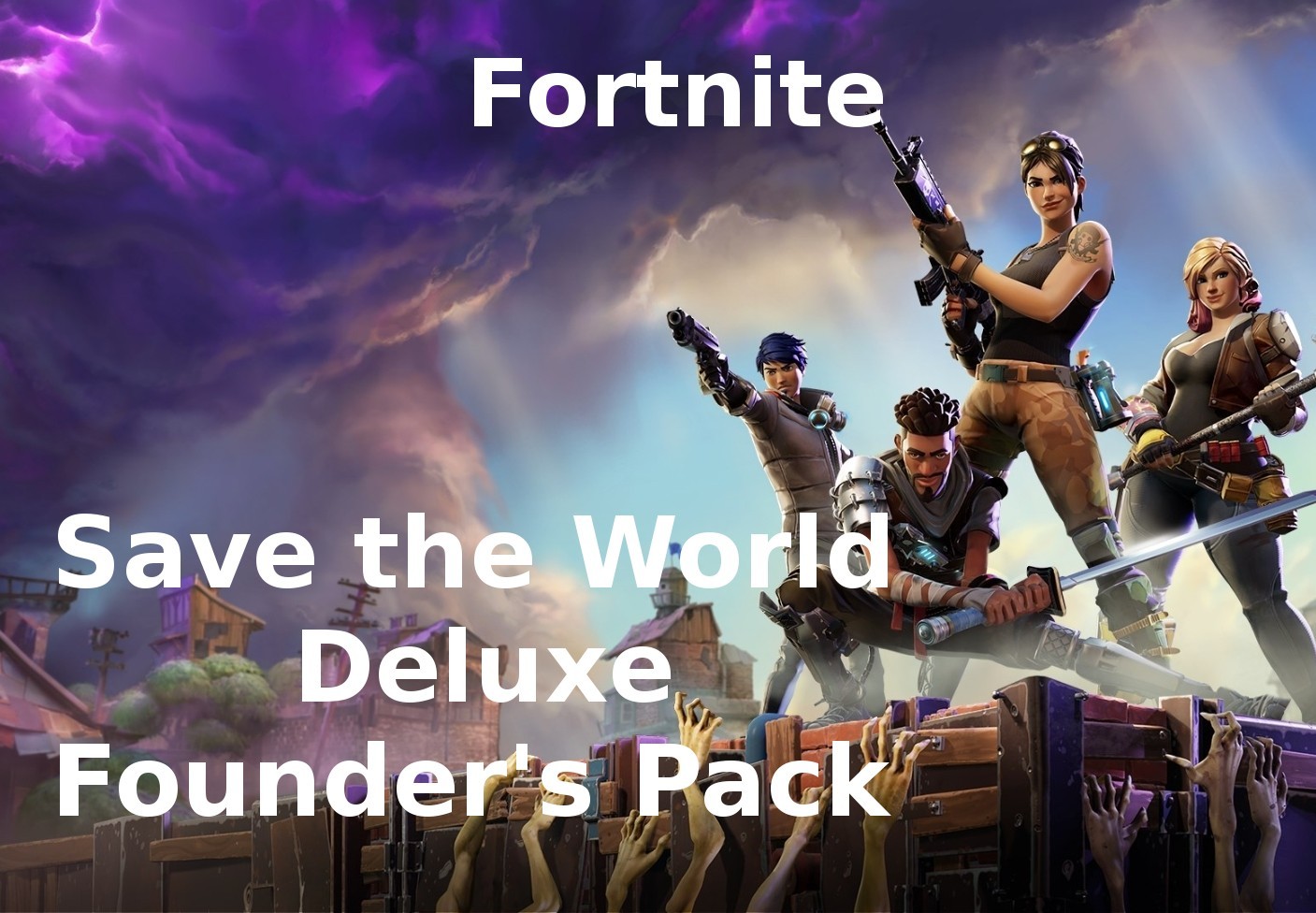 Fortnite Save The World Deluxe Founder S Pack Us Xbox One Cd Key Buy Cheap On Kinguin Net