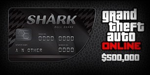 Grand Theft Auto Online - $500,000 Bull Shark Cash Card PC Activation Code | Kinguin