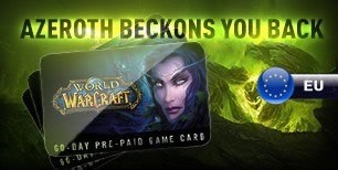 World of Warcraft 60 DAYS Pre-Paid Time Card EU | Kinguin