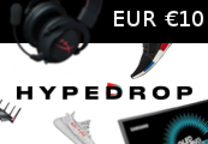 10 Hypedrop Gift Card 10 Eur Prepaid Code