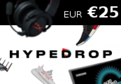 25 Hypedrop Gift Card 25 Eur Prepaid Card