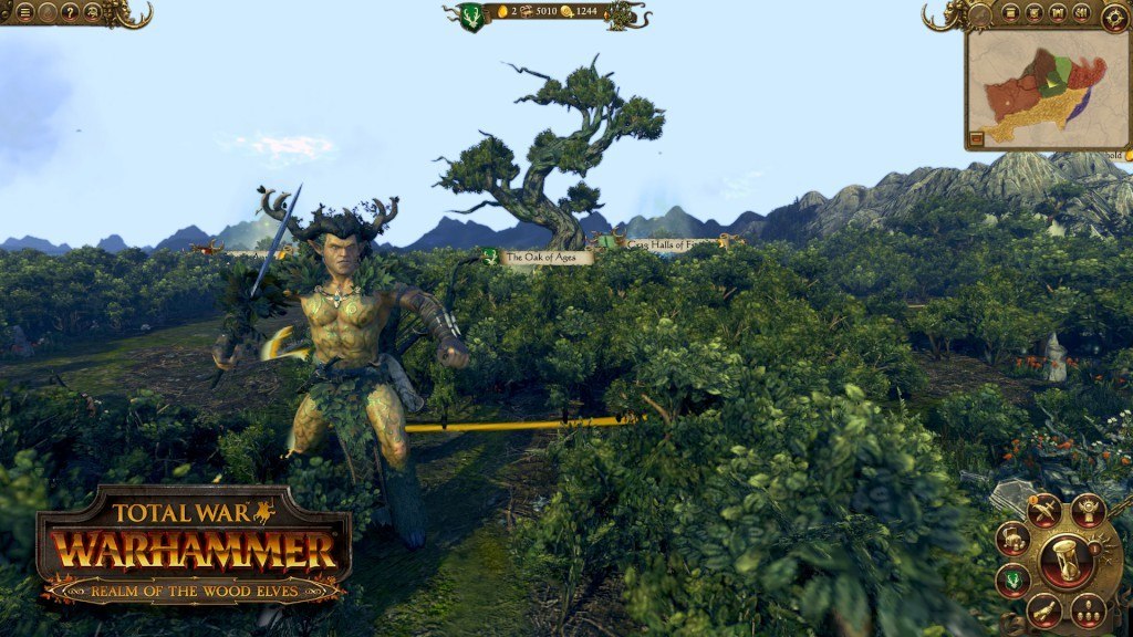 Total War: Warhammer - Realm of The Wood Elves DLC Steam Gift