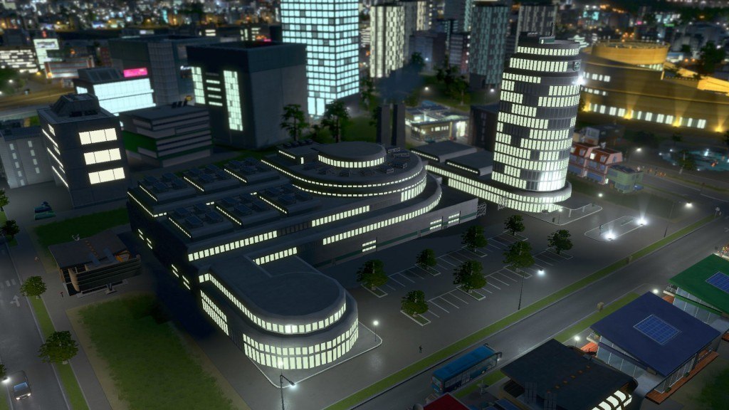 Cities: Skylines - Content Creator Pack: High-Tech Buildings DLC RU VPN Activated Steam CD Key