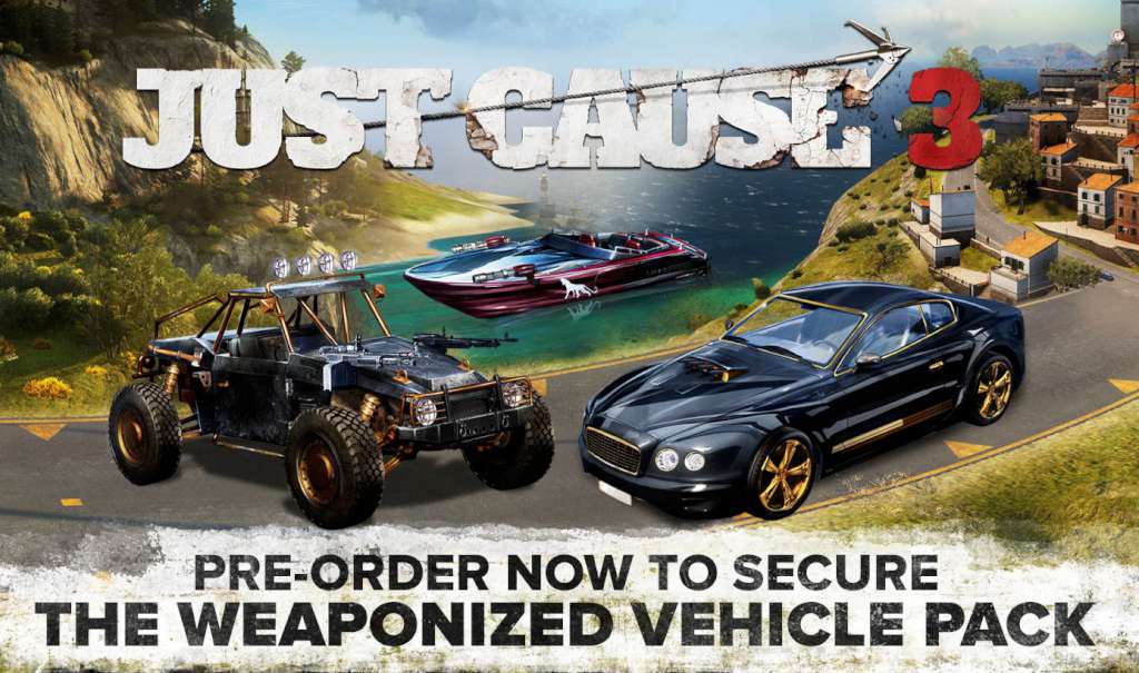 Just Cause 3 + 2 DLC Steam CD Key