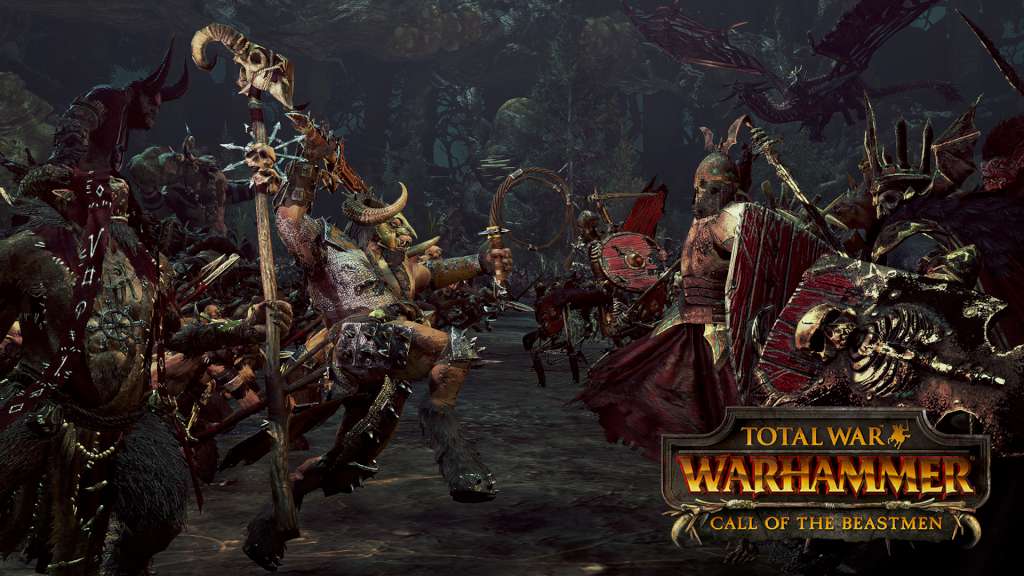 Total War: Warhammer - Call of the Beastmen DLC RU VPN Required Steam CD Key