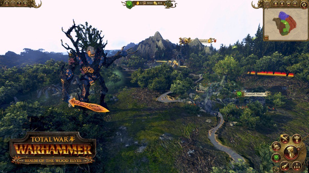 Total War: Warhammer - Realm of The Wood Elves DLC RU VPN Required Steam CD Key