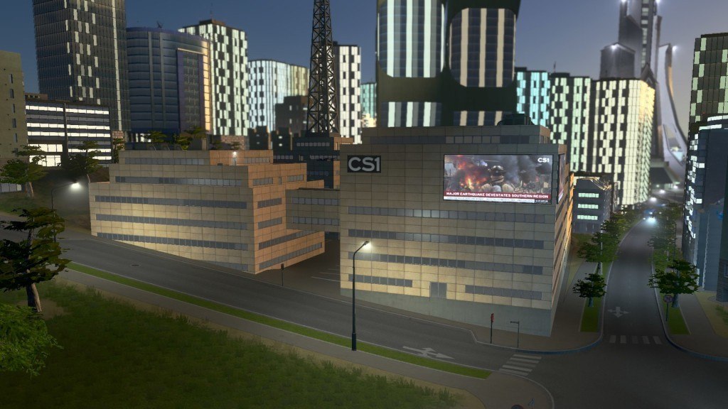 Cities: Skylines - Content Creator Pack: High-Tech Buildings DLC RU VPN Activated Steam CD Key