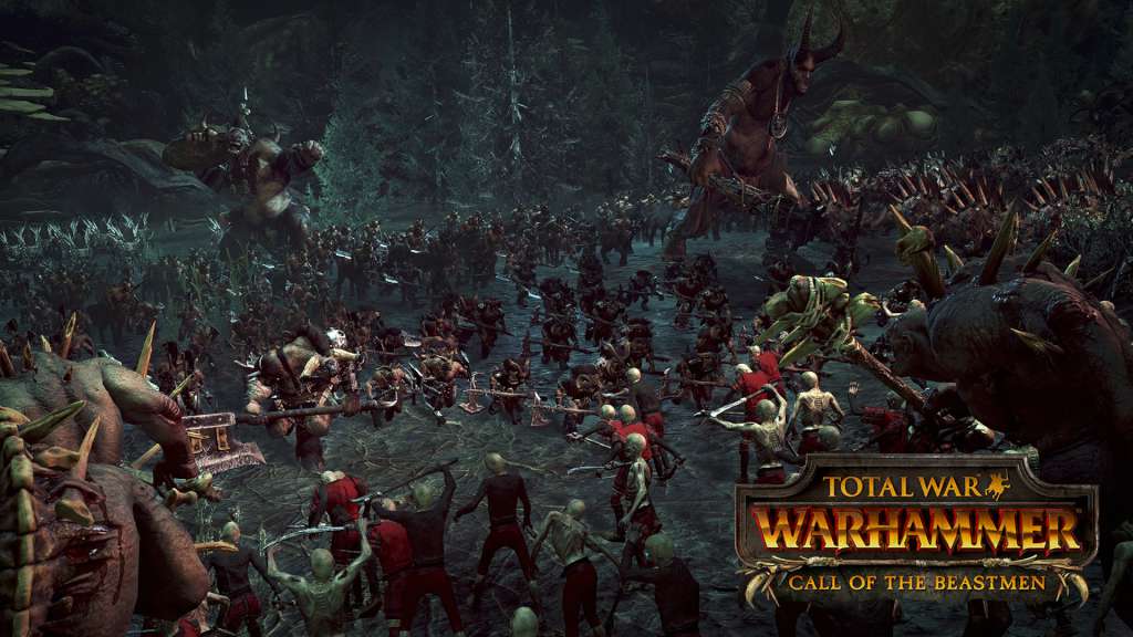 Total War: Warhammer - Call of the Beastmen DLC RU VPN Required Steam CD Key