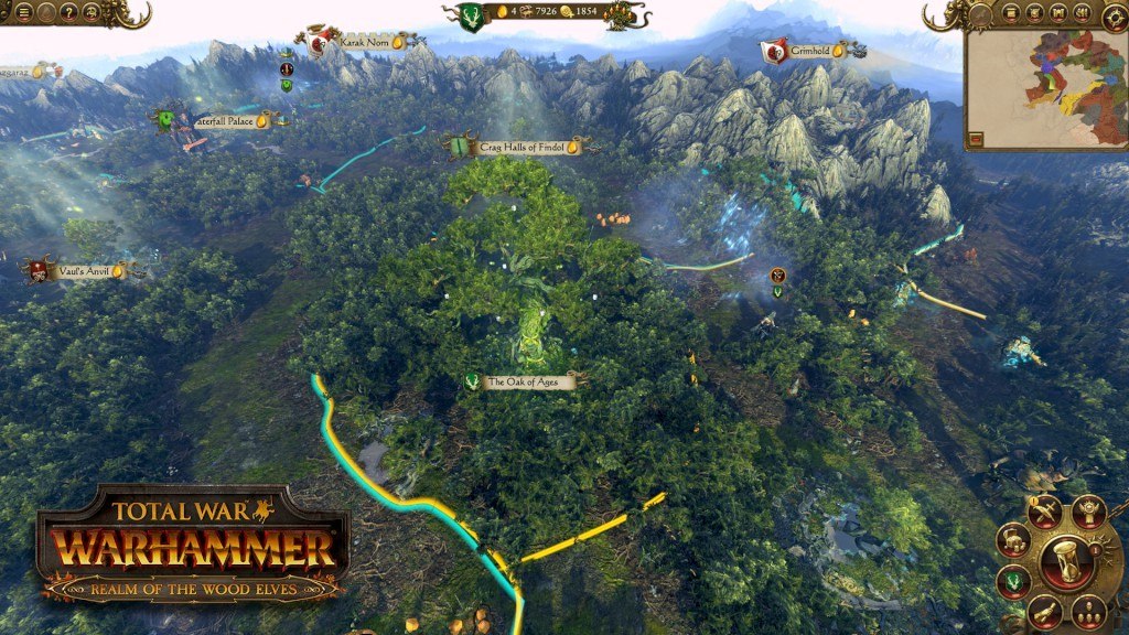 Total War: Warhammer - Realm of The Wood Elves DLC RU VPN Required Steam CD Key