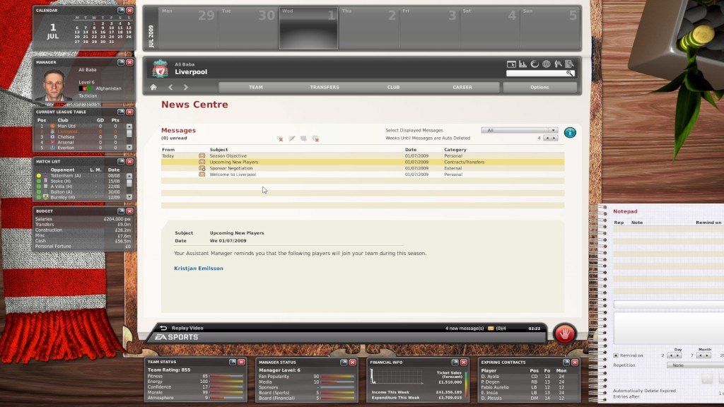 FIFA Manager 10 Origin CD Key