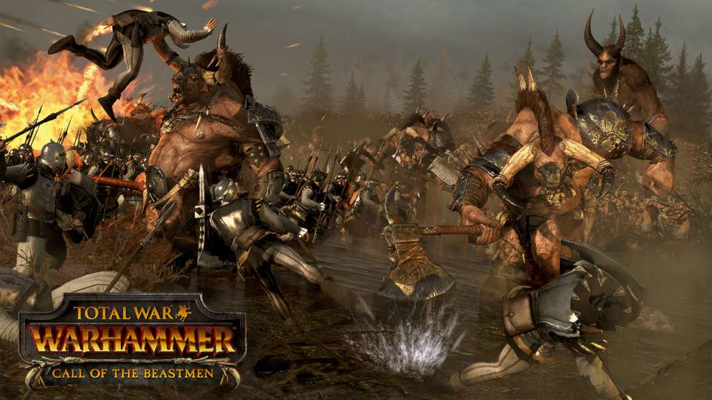 Total War: Warhammer - Call of the Beastmen DLC RU VPN Required Steam CD Key