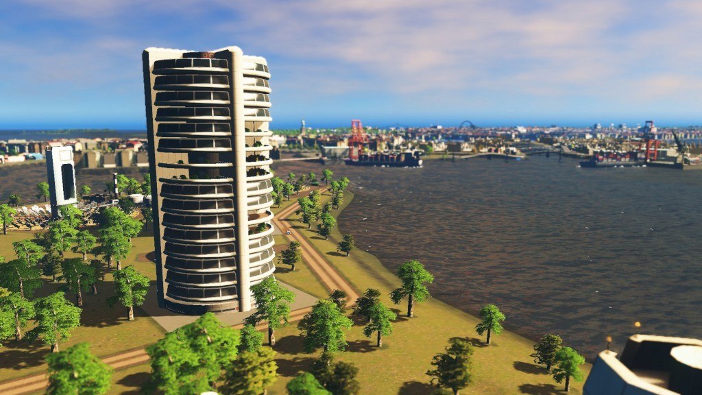 Cities: Skylines - Content Creator Pack: High-Tech Buildings DLC RU VPN Activated Steam CD Key