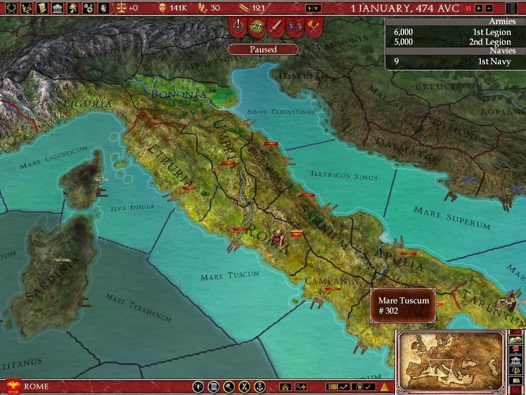 Europa Universalis: Rome Gold Edition Steam Gift