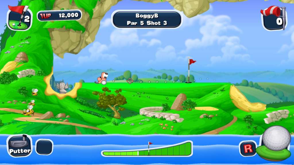 Worms Crazy Golf Steam CD Key