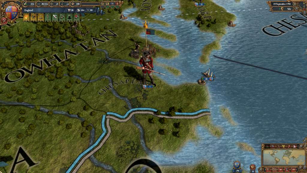 Europa Universalis IV - Colonial British and French Unit Pack DLC Steam DLC Key