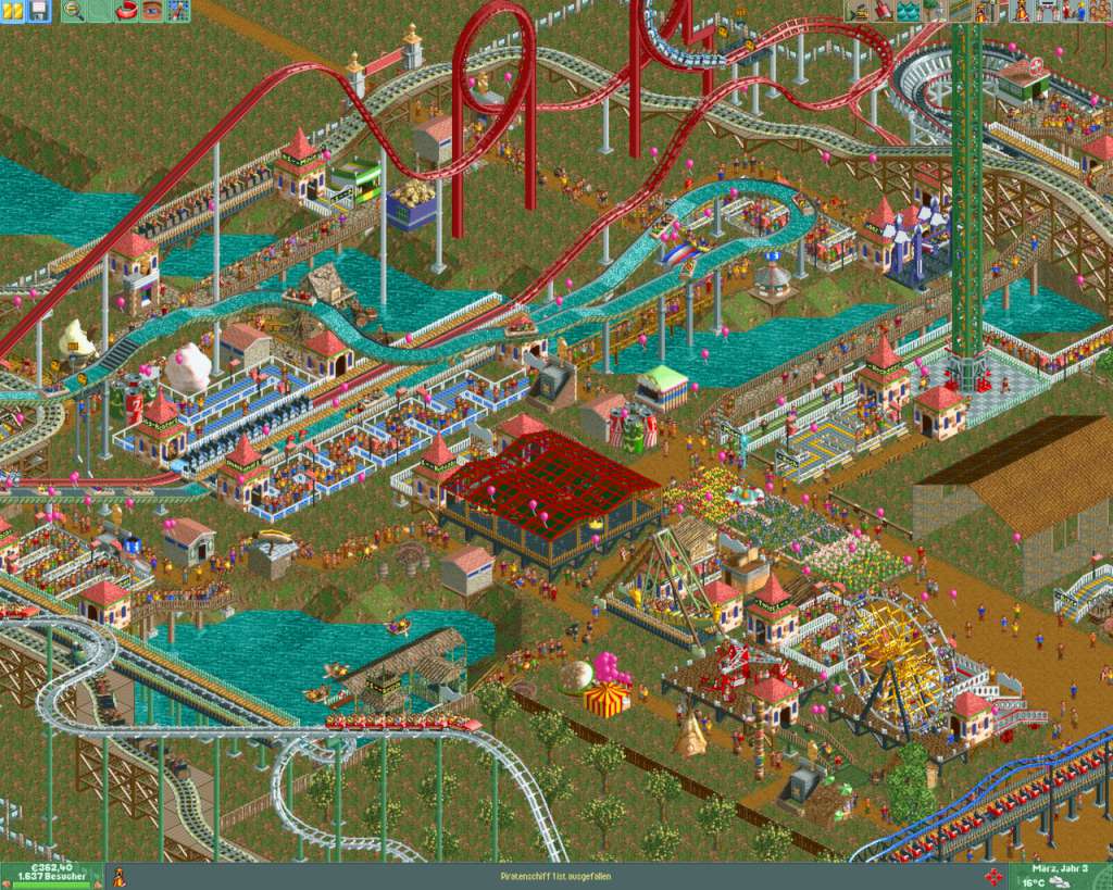RollerCoaster Tycoon 2: Triple Thrill Pack GOG CD Key