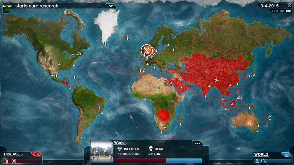 Plague Inc: Evolved EU XBOX One CD Key