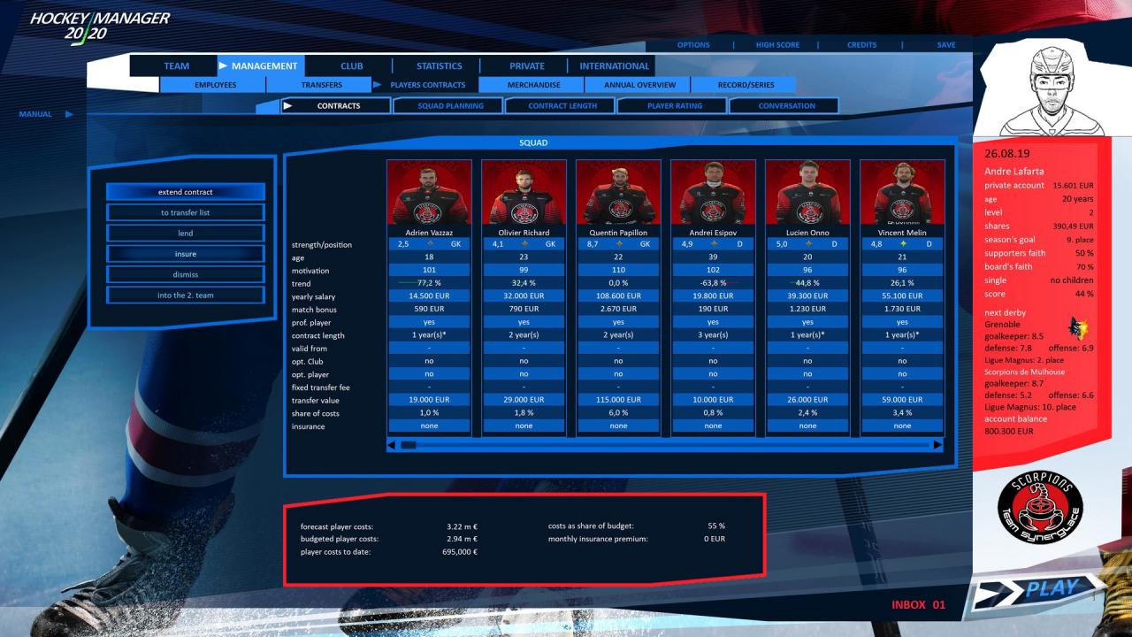 Hockey Manager 20|20 Steam CD Key