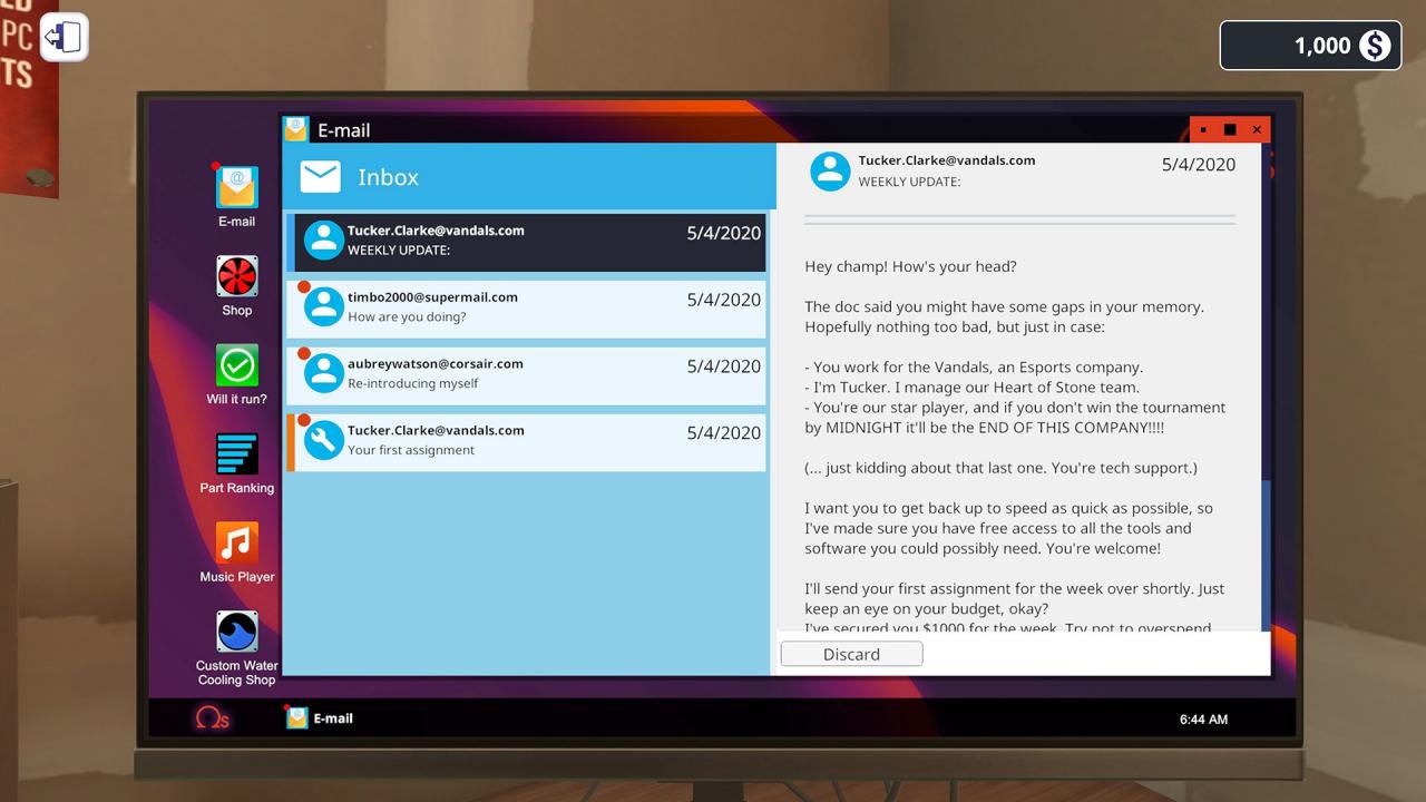 PC Building Simulator - Esports Expansion DLC Steam CD Key