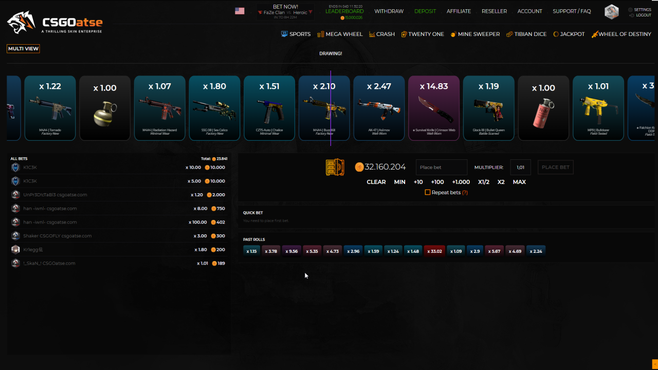 CSGOatse - $100 USD Gift Card