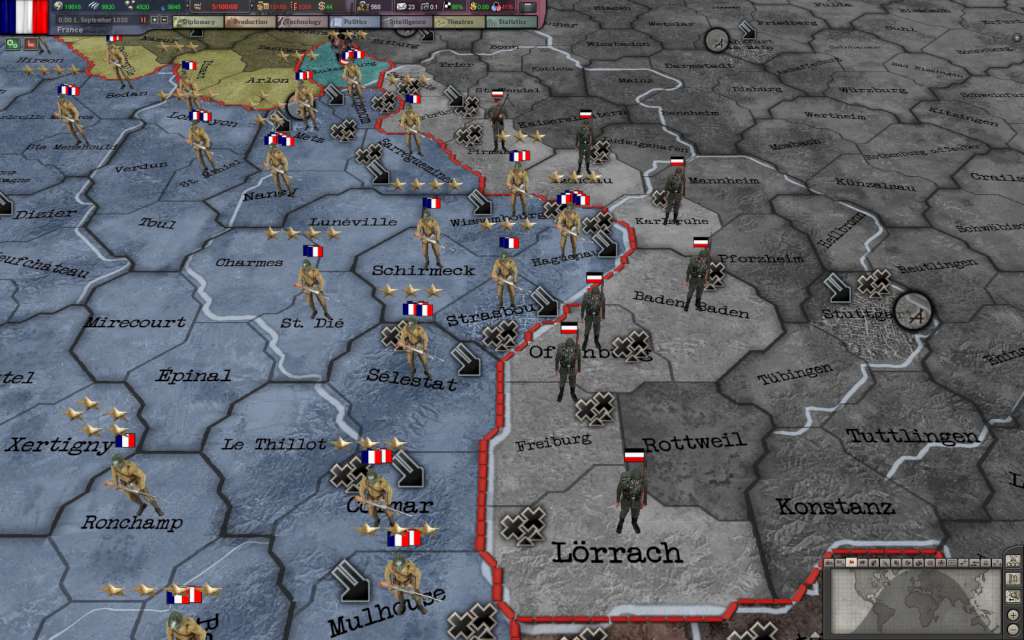 Hearts of Iron III - Sounds of Conflict DLC Steam CD Key