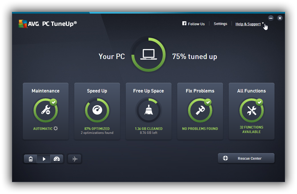 AVG PC TuneUp 2017 Key (1 Year / Unlimited Devices)