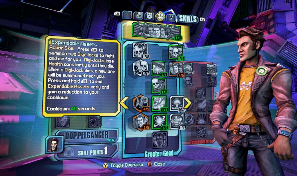 Borderlands: The Pre-Sequel - Handsome Jack Doppelganger Pack DLC RU VPN Required Steam Gift