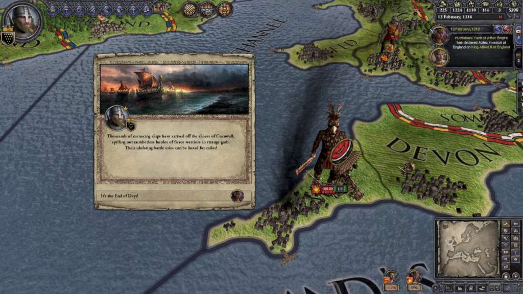 Crusader Kings II - Sunset Invasion DLC Steam CD Key