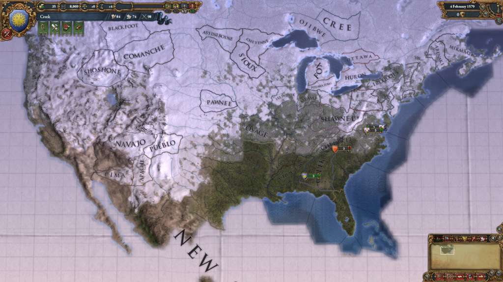 Europa Universalis IV - Songs of the New World Pack DLC Steam CD Key