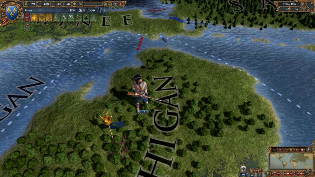 Europa Universalis IV - Colonial British and French Unit Pack DLC Steam DLC Key