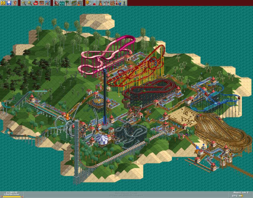 RollerCoaster Tycoon Deluxe GOG CD Key