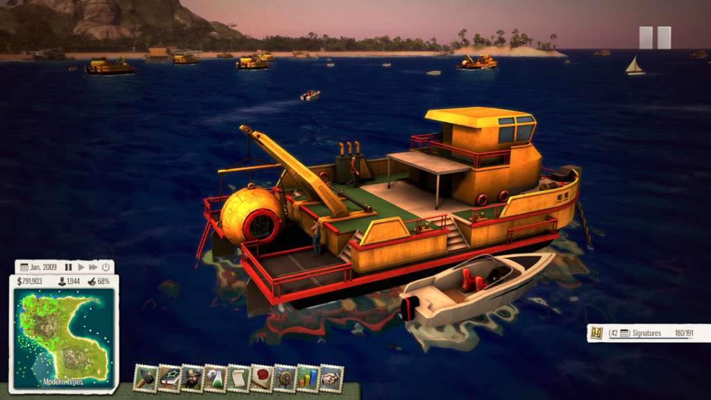 Tropico 5 - Waterborne DLC Steam CD Key