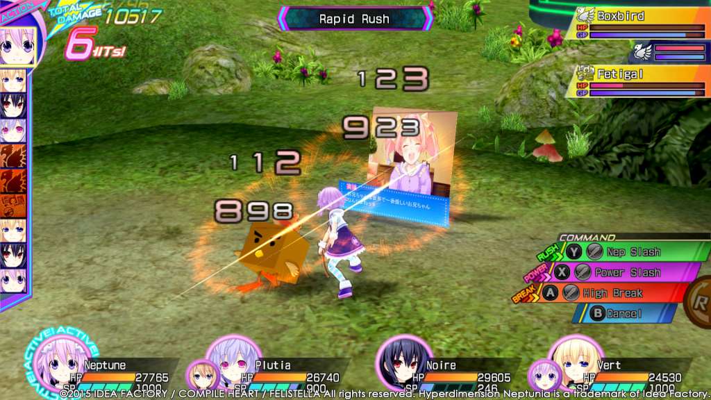 Hyperdimension Neptunia Re;Birth3 V Generation Steam Gift