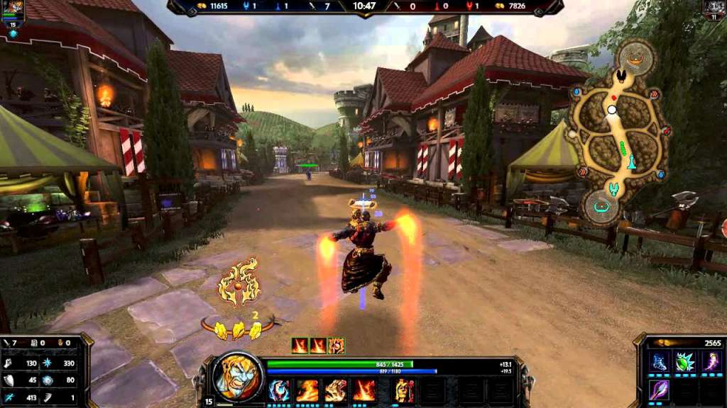 SMITE - Agni & Curse Agni Skin RoW CD Key