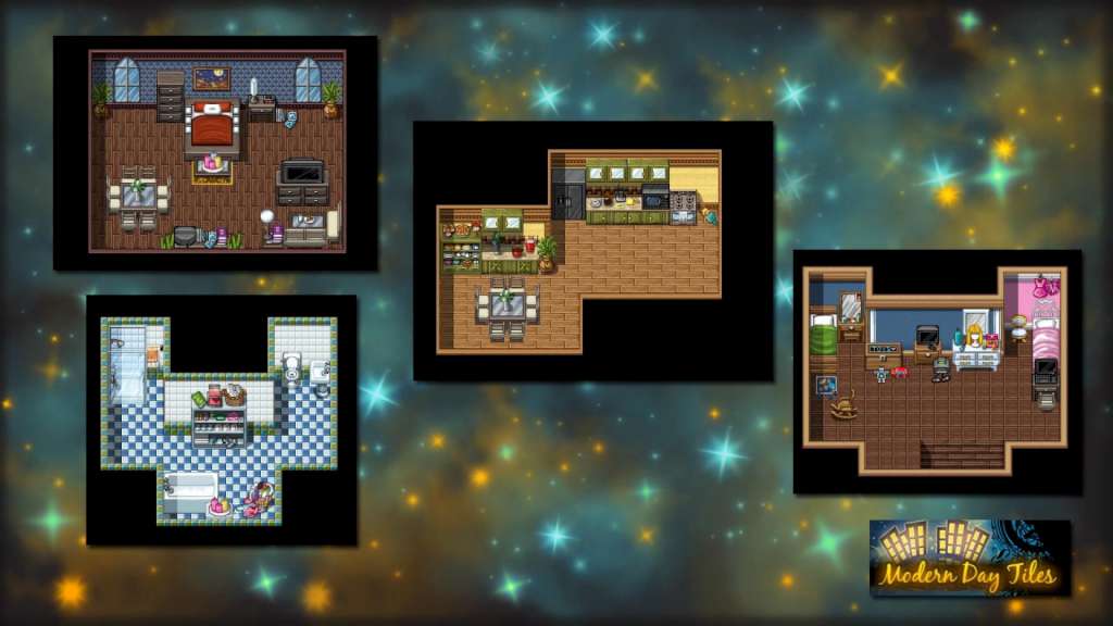 RPG Maker: Modern Day Tiles Resource Pack Steam CD Key