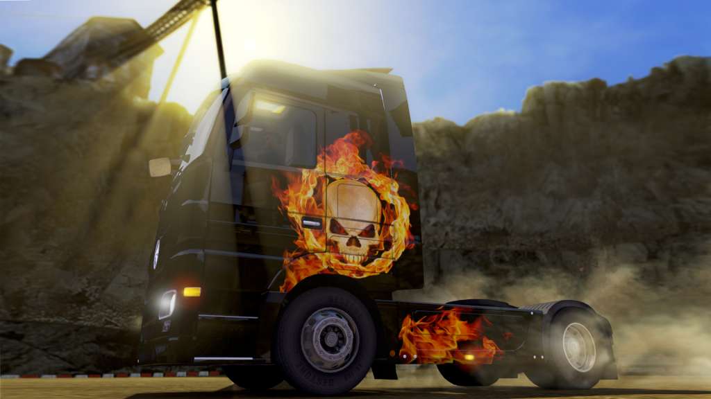 Euro Truck Simulator 2 - Halloween Paint Jobs Pack DLC Steam CD Key